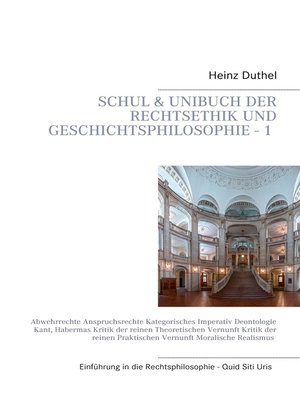 cover image of Mein Schulbuch--Einstieg in die Rechts, Ethik und Geschichtsphilosophie--1 -